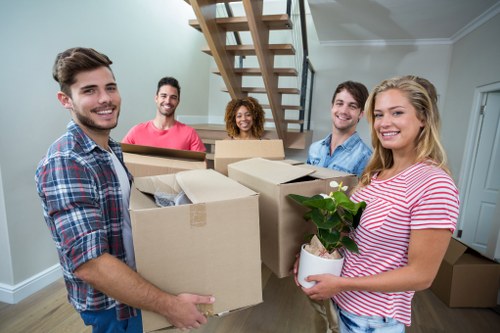 Man and van service helping with a local move in Catford