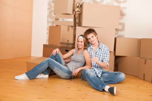 Local man with a van service helping with a home move in Catford