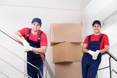 Removal team supporting a same-day move in Catford street area