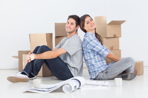 Removal van service supporting a local move in Catford