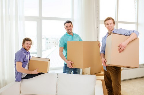 Local commercial removal support for a business move in Catford