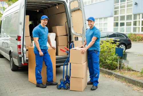 Local removal team helping prepare a family home move in Catford