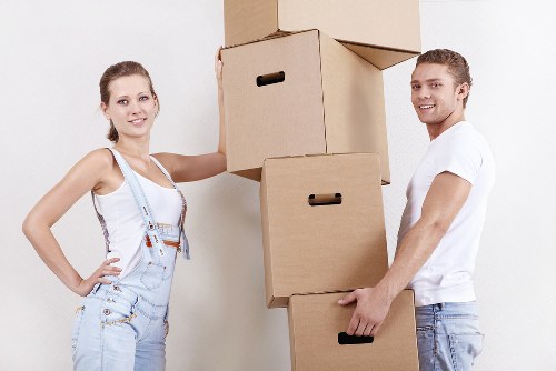 Local moving team supporting a flat move in Catford